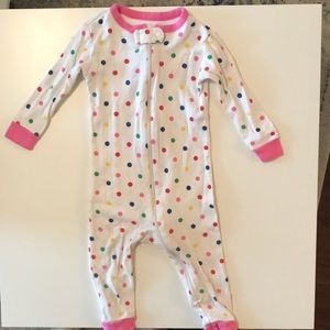 2/$12 6-12 months Gap pj onesies